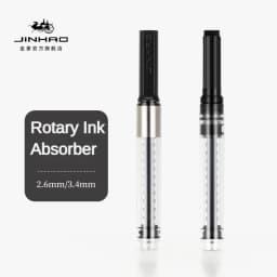 JINHAO Ink Converters for Fountain Pen Screw Type 5/3/1PCS 2.6mm/3.4mm Caliber Ink Absorption School Office Supplies Stationery