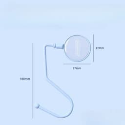 1 Pcs Cute Morandi Bag Hook Heavy Table Purse Bag Hooks Travel Handbag Table Side Bag Hanger Office Desk Organizers