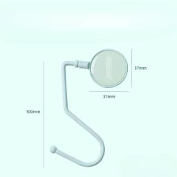 1 Pcs Cute Morandi Bag Hook Heavy Table Purse Bag Hooks Travel Handbag Table Side Bag Hanger Office Desk Organizers