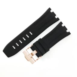 Durable Waterproof Sweat-Proof Comfortable Rubber Silicone WatchStrap for Ap Aibi Royal Oak 15703 Offshore Series 28mm Watchband