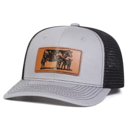 Unisex Brown Cow Leather Label Baseball Net Caps Spring and Summer Outdoor Adjustable Casual Hats Sunscreen Hat
