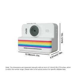 Children's Printable Camera Toy Small Camera Gift for Boys and Girls