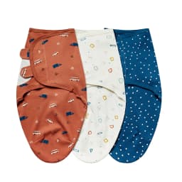 3 Piece A Suit INSULAR Cotton Baby Anti-shock Sleeping Bags Newborn Swaddle Wrap Bags Held By The Baby Anti-kick Spanned