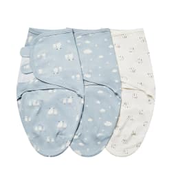 3 Piece A Suit INSULAR Cotton Baby Anti-shock Sleeping Bags Newborn Swaddle Wrap Bags Held By The Baby Anti-kick Spanned