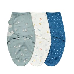 3 Piece A Suit INSULAR Cotton Baby Anti-shock Sleeping Bags Newborn Swaddle Wrap Bags Held By The Baby Anti-kick Spanned