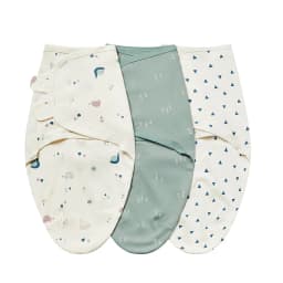 3 Piece A Suit INSULAR Cotton Baby Anti-shock Sleeping Bags Newborn Swaddle Wrap Bags Held By The Baby Anti-kick Spanned