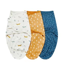 3 Piece A Suit INSULAR Cotton Baby Anti-shock Sleeping Bags Newborn Swaddle Wrap Bags Held By The Baby Anti-kick Spanned