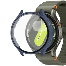 PC Watch Case+Tempered Glass for Samsung Galaxy Watch7/6/5/4 40/44mm Full Bumper Screen Protective Case Galaxy Watch Accessories