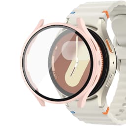 PC Watch Case+Tempered Glass for Samsung Galaxy Watch7/6/5/4 40/44mm Full Bumper Screen Protective Case Galaxy Watch Accessories