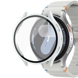 PC Watch Case+Tempered Glass for Samsung Galaxy Watch7/6/5/4 40/44mm Full Bumper Screen Protective Case Galaxy Watch Accessories