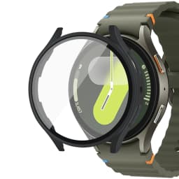 PC Watch Case+Tempered Glass for Samsung Galaxy Watch7/6/5/4 40/44mm Full Bumper Screen Protective Case Galaxy Watch Accessories