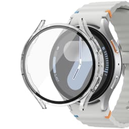 PC Watch Case+Tempered Glass for Samsung Galaxy Watch7/6/5/4 40/44mm Full Bumper Screen Protective Case Galaxy Watch Accessories