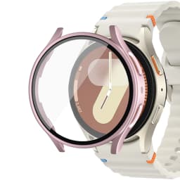PC Watch Case+Tempered Glass for Samsung Galaxy Watch7/6/5/4 40/44mm Full Bumper Screen Protective Case Galaxy Watch Accessories