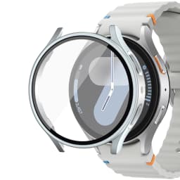 PC Watch Case+Tempered Glass for Samsung Galaxy Watch7/6/5/4 40/44mm Full Bumper Screen Protective Case Galaxy Watch Accessories