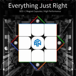 Gan 356 M Magnetic Speed Cube Stickerless 356M 3x3 Speedcube 3x3x3 Professional Magic Cube Gan Magnetic Toys for Children