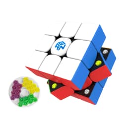 Gan 356 M Magnetic Speed Cube Stickerless 356M 3x3 Speedcube 3x3x3 Professional Magic Cube Gan Magnetic Toys for Children