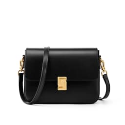 New Women Casual Split Leather Underarm Handbag Ladies Commuter Shoulder Crossbody Tofu Bag Fashionable Girl's Small Square Bags