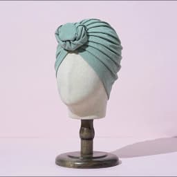 2024 Summer New Cotton Top Knot Flower Decor Headwrap Women Muslim Turban Hat Bonnet Beanie Headscarf Chemo Cap Bandanas