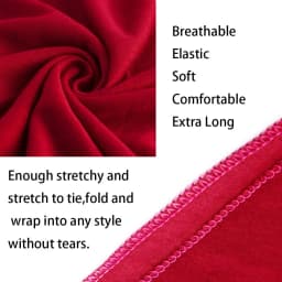Head Wraps for Black Women Turban Headwraps Stretchy African Hair Wraps Jersey Head Scarf Tie Headbands