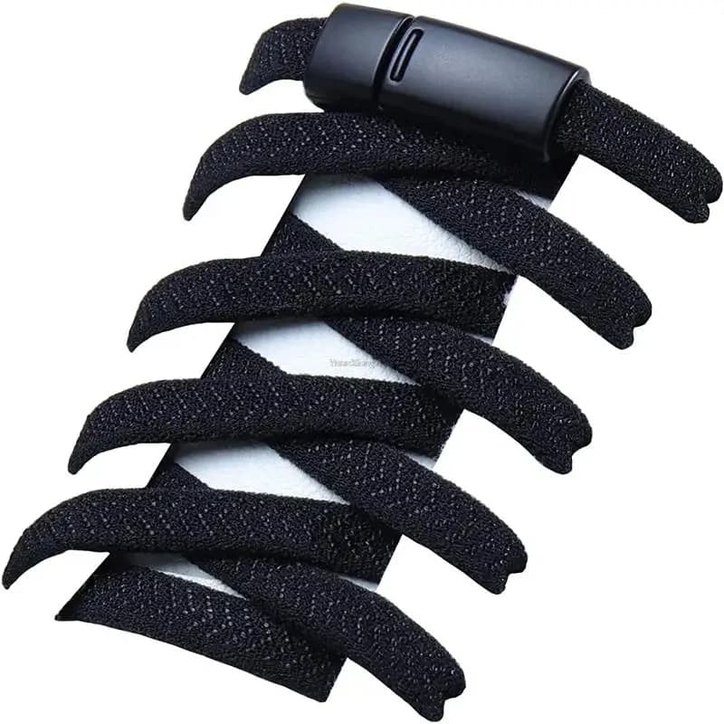 Magnetic Locking Shoelaces Without Ties Sneakers Elastic Laces Children Adults No Tie Shoe Laces Shoe Accessories 1Pair