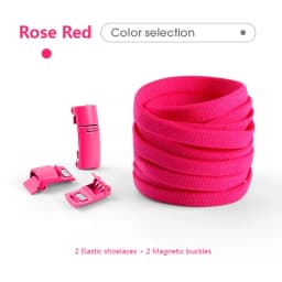 Magnetic Locking Shoelaces Without Ties Sneakers Elastic Laces Children Adults No Tie Shoe Laces Shoe Accessories 1Pair