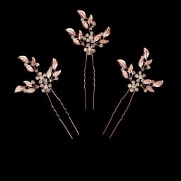 3Pcs/set Crystal Pearl Hairpins for Women Wedding Party Bag Hat Accessories Hair Sticks Girls Holiday Gifts Jewelry Headpieces