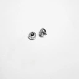 1PC Silver Long Tube Watch Crown 2.5mm Hole Diameter 4.5/5.0/5.5/6.0/6.5/7.0mm Head Diameter for Watch Repair