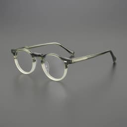 Handmade Acetate Glasses Frame Men Vintage 2024 New Ultra Light Eyeglasses Frame Women Japan Retro Luxury Brand Designer Eyewear