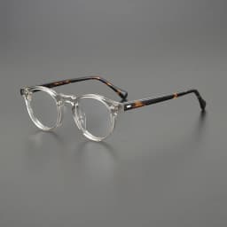 Handmade Acetate Glasses Frame Men Vintage 2024 New Ultra Light Eyeglasses Frame Women Japan Retro Luxury Brand Designer Eyewear