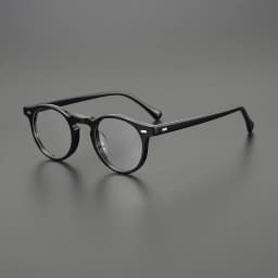 Handmade Acetate Glasses Frame Men Vintage 2024 New Ultra Light Eyeglasses Frame Women Japan Retro Luxury Brand Designer Eyewear
