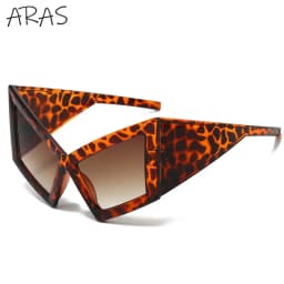 Fashion Oversized Cat Eye Sunglasses Women Men Big Frame 2026 Luxury Brand Vintage Sun Glasses For Ladies Eyewear Shades Goggles