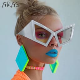 Fashion Oversized Cat Eye Sunglasses Women Men Big Frame 2026 Luxury Brand Vintage Sun Glasses For Ladies Eyewear Shades Goggles