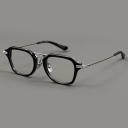 156MM Oversized Glasses Frame for Men Women Large Face Ultralight Titanium Acetate Retro Eyeglasses Classic Spectacles Eyewear