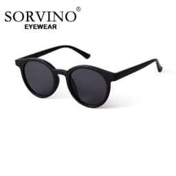 SORVINO New Hot Summer UV400 Sunglasses Retro Round Sun Glasses Brand Designer Small Frame Outdoor Hiking Driving Eyewear UV400