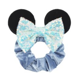 New Cute Mouse Ears Headwear Tie Hair Festival Sequin Women 3.6"Bow Elastic Headband Girl Party DIY Hair Accessories Gift