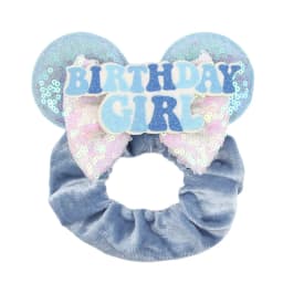 New Cute Mouse Ears Headwear Tie Hair Festival Sequin Women 3.6"Bow Elastic Headband Girl Party DIY Hair Accessories Gift