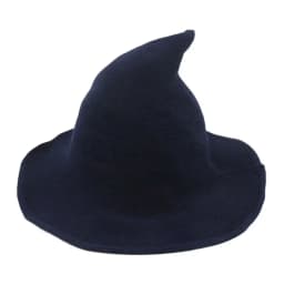 Fashion Vintage Witch Hat Party Halloween Wool Knit Hat Portable Festival Decoration for Women