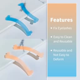 Libeauty 5 Colors Silicone Eyelash Rods Ribbon Soft Colorful Lash Lift Ribbon Perm Multi-Functional Eyelash Lifting Makeup Tools