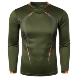 New Men's Sports Training Long Sleeve Quick-dry T-shirt Fitness Lightweight Streetwear Breathable Oversized T Shirts for Men