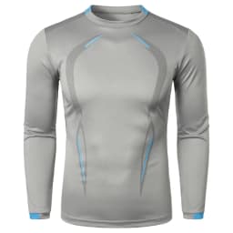 New Men's Sports Training Long Sleeve Quick-dry T-shirt Fitness Lightweight Streetwear Breathable Oversized T Shirts for Men