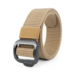 Nylon Outdoor Belt Men's Belt Alloy Button Unisex Free Size 3.8cm Wide Nylon Belt Waistband