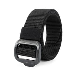 Nylon Outdoor Belt Men's Belt Alloy Button Unisex Free Size 3.8cm Wide Nylon Belt Waistband
