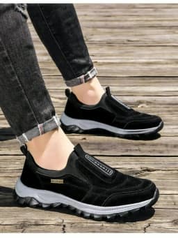 High Quality Indestructible Man Shoe Sneakers Breathable Running Shoes Lightweight  Anti-slip Outdoor Men's Sneakers Male Shoes