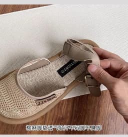 woman Baotou Slippers 2024 Summer Slippers for Women Casual Shoes Flat Bottom Breathable sandals Comfortable outdoor beach shoes