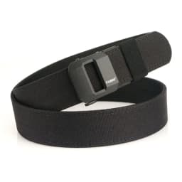 Men Women Firm Metal Automatic Buckle Tactical Belt Double Layer Thickened Hanging Belts Outdoor Heavy Duty Training Belt