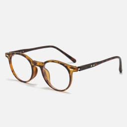 Vintage Round Frames Myopia Prescription Glasses Small Size Anti Blue Light Computer Optical Eyeglasses Frame for Men Women