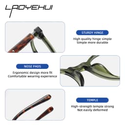Vintage Round Frames Myopia Prescription Glasses Small Size Anti Blue Light Computer Optical Eyeglasses Frame for Men Women