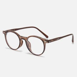 Vintage Round Frames Myopia Prescription Glasses Small Size Anti Blue Light Computer Optical Eyeglasses Frame for Men Women