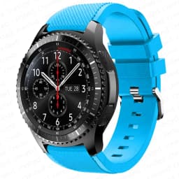 20mm 22mm Band for Samsung Galaxy Watch 7/4/5 pro/6 classic/Gear s3 40 44mm silicone correa bracelet Huawei watch GT/2/3/4 strap