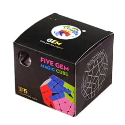 Shengshou 3x3 Megaminxeds Cube Stickerless 3x3x3 Gem Magic Cube Frosted 3Layers Speed Professional Megaminx Puzzle Toys